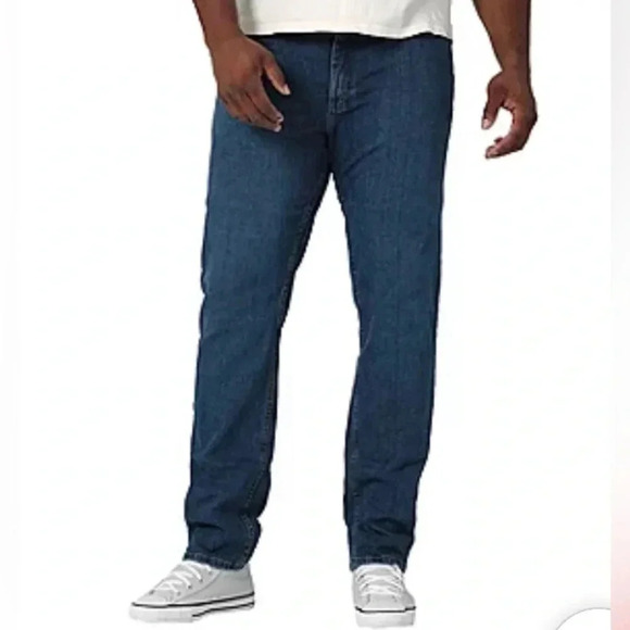 Lee Big & Tall Men’s Jeans  Regular Fit Straight Leg Size 52x32 NWT - Picture 1 of 8